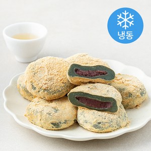 아리울떡공방 담백한 콩쑥개떡 (냉동), 350g, 1개, 1개입