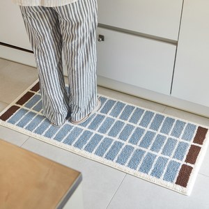 쁘리엘르 자카드 발매트