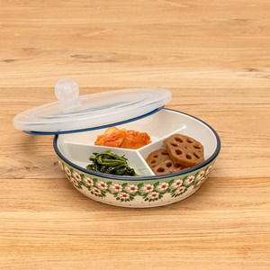 프라카 폴란드풍 원형 3절 나눔 찬통