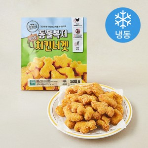 참프레 동물복지 인증 우리쌀 치킨너겟 (냉동), 500g, 1개