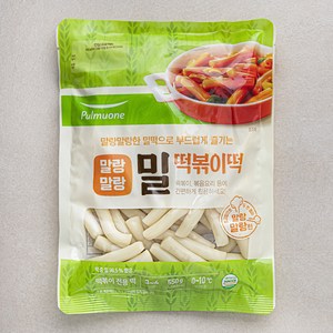 풀무원 밀떡볶이떡, 550g, 1개