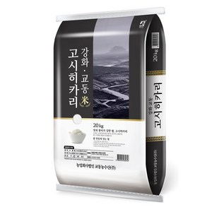 교동농수산 강화교동 2024년산 햅쌀 고시히카리쌀 백미, 20kg, 1개