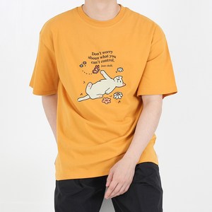 오티디 오버핏 16수 돈워리 반팔 티셔츠