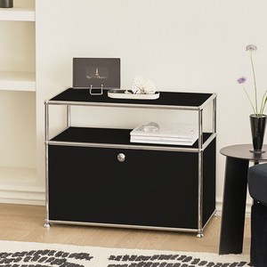 포스트모던 글렌 미드센츄리 모듈 630 2단 수납장 방문설치