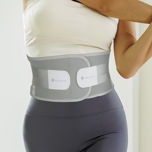 라라애플 이중 메쉬 허리 보호대, L, 그레이, 1개