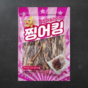 해맑은푸드 찡어킹 오징어 슬라이스, 230g, 1개