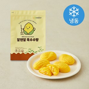 알앤알 옥수수빵 (냉동), 70g, 5개입, 1개