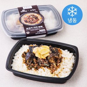 모두의맛집 오세득 소고기 가지 솥밥 (냉동), 345g, 1개