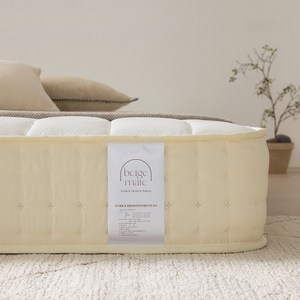 베이지메이트 허리에존 촘촘한 본넬 스프링 매트리스 방문설치