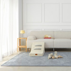 레시앙뜨 데일리 생활방수 사계절 러그 거실 사각 모던, 그레이, 150x200 cm