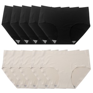 알뜰공식 심리스 노라인 무봉제 팬티 10p
