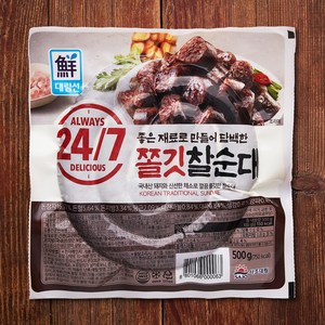 대림선 쫄깃 찰순대, 500g, 1개