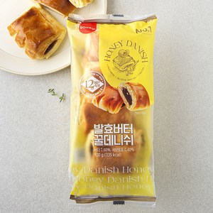 삼립 발효버터 꿀데니쉬 4개입, 100g, 1개