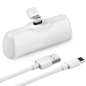 구스페리 일체형 미니 도킹형 무선 보조배터리 5000mAh