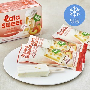 라라스윗 저당 복숭아 생요거트바 (냉동), 6개입, 70ml, 1개