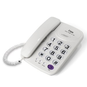 iTEK 가정 사무 매장용 착신램프 유선전화기