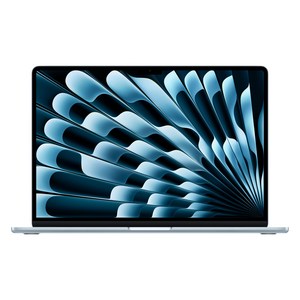 Apple 맥북 에어 15 M5칩 스카이 블루, M5 10코어, 512GB, 24GB, MAC OS, 2026.03