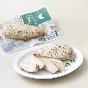 참프레 동물복지 인증 닭가슴살 수비드 허브, 115g, 1개입, 1개