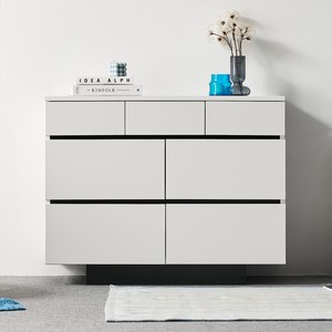 도모디자인 카르테 와이드 3단 7칸 서랍장 900 방문설치