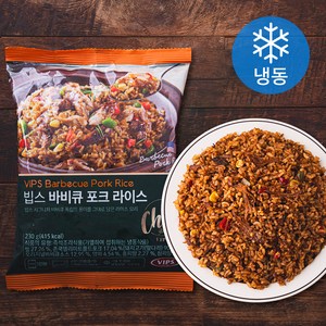 빕스 바비큐 포크 라이스 (냉동), 230g, 1개