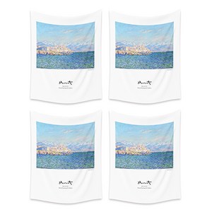 블럭마트 Monet 패브릭 포스터 4p, TYPE 8