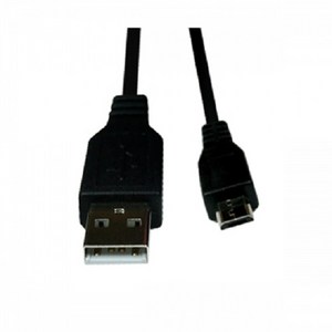 USB 2.0 마이크로 5핀 케이블 블랙, 1개, 1.5m