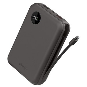 시홈 PD 22.5W 고속충전 대용량 일체형 보조배터리 20000mAh C타입