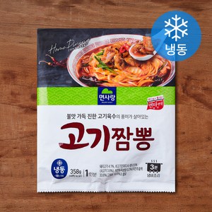 면사랑 고기짬뽕 1인분 (냉동), 358g, 1개