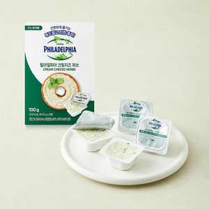 필라델피아 크림치즈 허브, 16.67g, 6개입, 1개