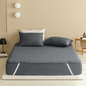 더자리 데일리 프레쉬 누빔 침대패드 고정밴드형