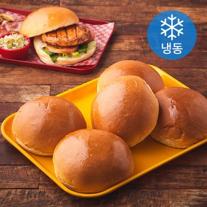 더그린테이블 브리오슈 치아바타 햄버거 번 (냉동), 95g, 6개입, 1개