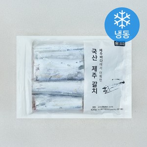 제주 손질 은갈치 중 3미 (냉동), 520g, 1개