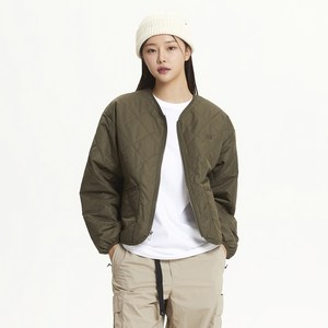 뉴발란스 여성용 퀼티드 우븐자켓 WJ43517