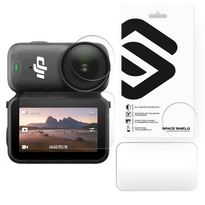 스페이스쉴드 DJI 오즈모 Nano 호환 아머 플렉스 카메라 렌즈 비전 독 스크린 보호 필름 2종 x 2p 세트