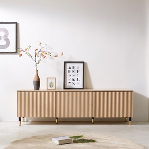 룸앤홈 비안 템바보드 1800 낮은 거실장 방문설치