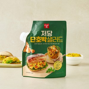 쉐프엠 저당 단호박 샐러드, 500g, 1개