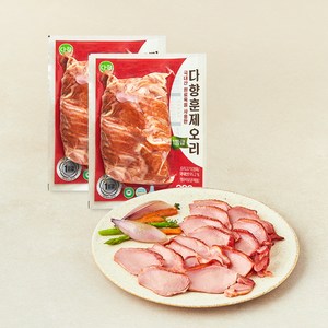 다향 1등급 훈제오리, 300g, 2개