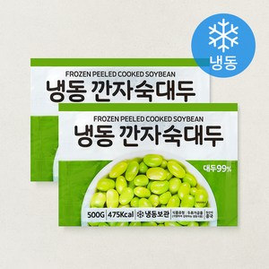 지엔씨푸드 깐자숙 대두 (냉동), 500g, 2개