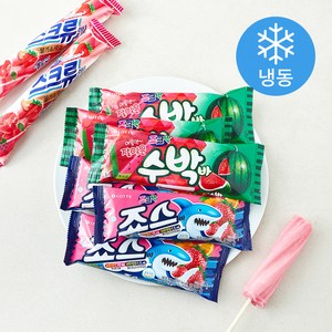 롯데웰푸드 스크류바 80ml x 4개입 + 죠스바 80ml x 4개입 + 수박바 80ml x 4개입 세트 (냉동)