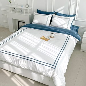 루시드슬립 국내산 갤러리 호텔식 옥수수솜 무봉제 차렵이불 세트