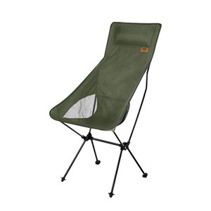 KEEP 캠핑 플라이 선셋 체어, 올리브, 1개