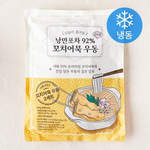 낭만포차 92% 꼬치어묵 우동 (냉동), 646g, 1개