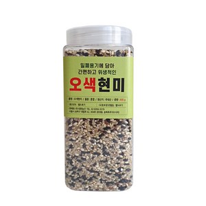 대한농산 통에담은 오색현미, 800g, 1개