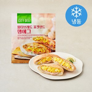 삼립 시티델리 피타브레드 포켓샌드 햄에그 (냉동), 120g, 3개입, 1개