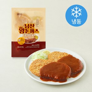 아워홈 남산 왕돈까스 280g x 2개입 + 소스 60g x 2개입 세트 (냉동), 280g, 1세트