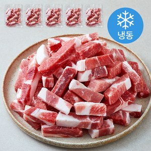 포크리퍼블리카 돼지목전지 슬라이스 찌개용 5개입 (냉동), 1개, 1kg