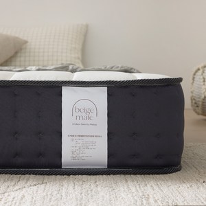 베이지메이트 허리에존 촘촘한 본넬 스프링 매트리스 방문설치