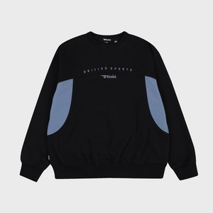 원더플레이스 골라 FABRIC MIXED SWEAT SHIRT WGLA6SJMMZ01