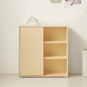 룸앤디 스르륵 800 서랍 3단 슬라이딩 슬림 일반형 수납장 오픈 방문설치