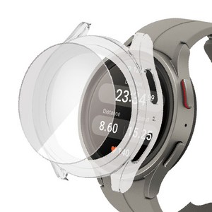 루아러블 갤럭시워치 액정 보호 강화유리 풀커버 케이스